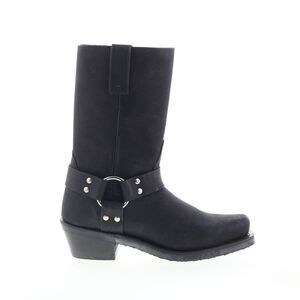 Jama Old West Womens Harness Boot Black Boots (NWT)